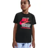 Nike T-paita Nsw Brandmark Futura - Musta Lapset, koko L: 147-158 cm