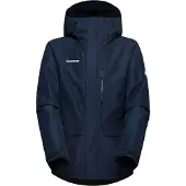 Mammut Men's Fall Line Hs Thermo Hooded Jacket Marine Laskettelutakit vuorelliset M
