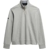 Superdry Core Pique Henley Collegepaita Puolivetoketjulla