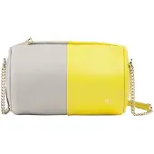Dudu Toys Abigail Crossbody-laukku Nahka 19.5 cm Keltainen