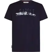 Icebreaker Merino 150 Tech Lite The Peaks Lyhythihainen T-paita