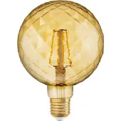 Osram Vintage 1906 Big Globe Pine E27 470lm 2400K filament led lamppu
