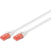 Digitus CAT 6 U-UTP PATCH CORD, CU, LSZH AWG 26/7, LENGTH 3 M, COLOR WHITE (DK-1617-030/WH)