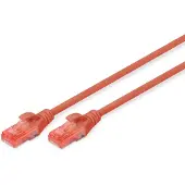 Digitus CAT 6 U-UTP PATCH CORD, CU, LSZH AWG 26/7, LENGTH 10 M, COLOR RED (DK-1617-100/R)