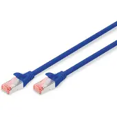 Digitus CAT 6 S-FTP PATCH CORD, CU, LSZH AWG 27/7, LENGTH 1 M, COLOR BLUE (DK-1644-010/B)