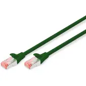 Digitus CAT 6 S-FTP PATCH CORD, CU, LSZH AWG 27/7, LENGTH 1 M, COLOR GREEN (DK-1644-010/G)