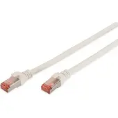 Digitus CAT 6 S-FTP PATCH CORD, CU, LSZH AWG 27/7, LENGTH 0.5 M, COLOR WHITE (DK-1644-005/WH)