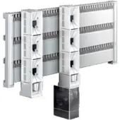 Rittal Anschlussadapter 1400A, 3-polig, Leitungsabgang unte (9677905)