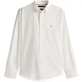 Tommy Hilfiger Flex Flannel Solid Rf Shirt - White - XL