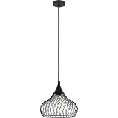 Eglo 43344 - Kattokruunu narulla STAVERTON 1xE27/60W/230V