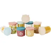 BabyMoov Säiliöt - Lasi - ISY - 6x250 ml + 3x120 ml - - OneSize - Säilytykset