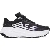 Emporio Armani unisex. X8X239_XK432 Black Kobra sneakers (40 2/3), Flat, Laces, Casual, Sport