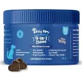 Zesty Paws 2x90 Senior Advanced 9-in-1 Chews täydentävä koiranruoka