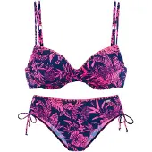 Venice beach Bikini marine / vaalea pinkki