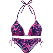 Venice beach Bikini marine / vaaleanpunainen