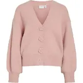 Vila Viradia L/S Rose Cardigan - Pink - XL