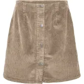 Vero Moda Vmetta Hr Short Cord Skater Skirt Noos - Beige - S