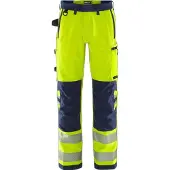 Fristads Vihreä Housut Huomio 2645 GSTP Huomiokeltainen/Laivastonsininen C66
