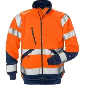 Fristads High vis kevyt takki lk 3 7426 SHV Huomio-oranssi/Laivastonsininen XL