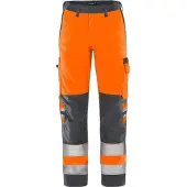 Fristads Vihreä Housut Huomio Luokka 2 2651 GPLU Huomio-oranssi D104