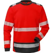 Fristads High vis t-paita lk 3 7724 THV Huomiopunainen/Musta XL