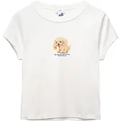 Pull&Bear Paita 'PACIFIC' beige / sininen / valkoinen