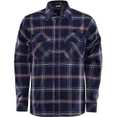 Fristads Flanellipaita 7421 MSF Laivastonsininen XL