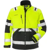 Fristads High vis softshell takki lk 2 4083 WYH Huomiokeltainen/Musta XS