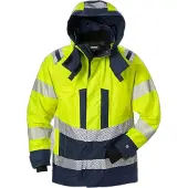 Fristads High vis Airtech kuoritakki naisten lk 3 4518 GTT Huomiokeltainen/Laivastonsininen L