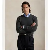 Ralph Lauren for man. 710974148004 Grey woollen jumper (S), Casual