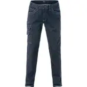 Fristads Service denim stretch housut 2501 DCS Indigonsininen D104