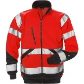 Fristads High vis kevyt takki lk 3 7426 SHV Huomiopunainen/Musta M