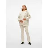 Mamalicious Mlrachel 3In1 Teddy Jacket Noos - Cream - XS