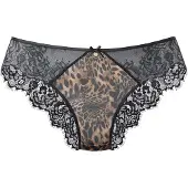 LASCANA Alushousut beige / musta