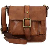 Campomaggi Garofano Crossbody-laukku Nahka 22 cm Ruskea