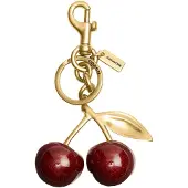 Coach Cherry Red Bag Charm - Red - ONE SIZE