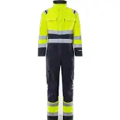 Fristads Palosuojattu Flamestat High Vis umpisuoja lk 3 8175 ATHS Huomiokeltainen/Laivastonsininen S