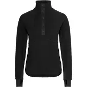 Johaug Women's Fusion Pile Henley Black Välikerrospuserot XS
