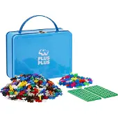 Plus plus Valisette Mini Basic-Neon 600 kappaletta + 1 pohja -