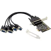 Conceptronic EMRICK12B, PCIe, RS-232, PCIe 2.0, RS-232, Musta, Kiina