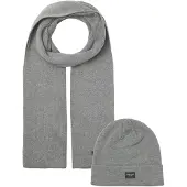 Jack & Jones Kaulaliina 'JACDna' meleerattu harmaa / musta / valkoinen
