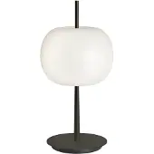 Kdln Design-pöytävalaisin KUSHI, himmennettävä, Musta, Olohuone/ruokailutila, Lasi, Design