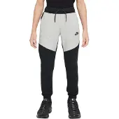 Nike Housut 'TCH FLC' vaaleanharmaa / musta