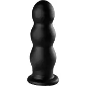 BUTTR Tactical III - strap-on dildo - imukuppi - musta