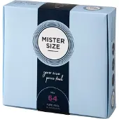 Mister Size Pure Feel Kondomit 36 kpl (57-64 mm) - Clear