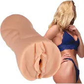 Doc Johnson Signature Strokers Leo of LeoLulu UltraSkyn Pocket Pussy - Nude