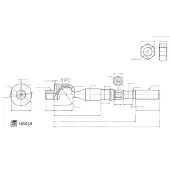 FEBI BILSTEIN Raidetangon pää, suora 185059