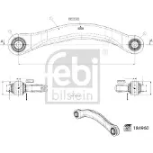 FEBI BILSTEIN Tukivarsi, pyöräntuenta 184960