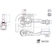 FEBI BILSTEIN Raidetangon pää 183723