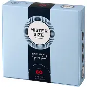 Mister Size Pure Feel Kondomit 36 kpl (57-64 mm) - Clear